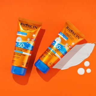 Bioxcin Children's Sunscreen Lotion SPF 50+ - Hypoallergenic, Paraben-Free, Water Resistant - 6.76 fl oz - Glamourous Grace