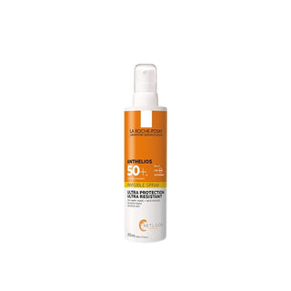 La Roche-Posay Anthelios Sunscreen Spray - Sensitive Skin Face & Body Mist, Broad Spectrum Protection, Sun Allergy Defense, Dermatologist Tested - 200ml