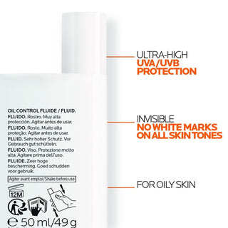 La Roche Posay Anthelios Uvmune 400 Oil Control SPF 50+ Cream 50 ml - Glamourous Grace