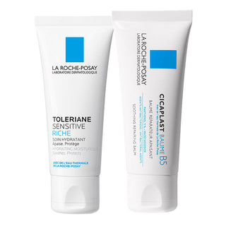 La Roche-Posay Dry Skin Care Kit with Toleriane & Cicaplast 2x40ml