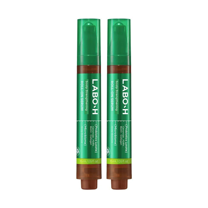 LABO-H Scalp Strengthening ROLL-ON SERUM 15ml+15ml - Glamourous Grace