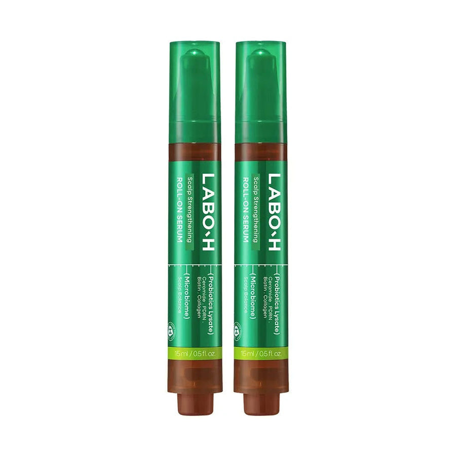 LABO-H Scalp Strengthening ROLL-ON SERUM 15ml+15ml - Glamourous Grace