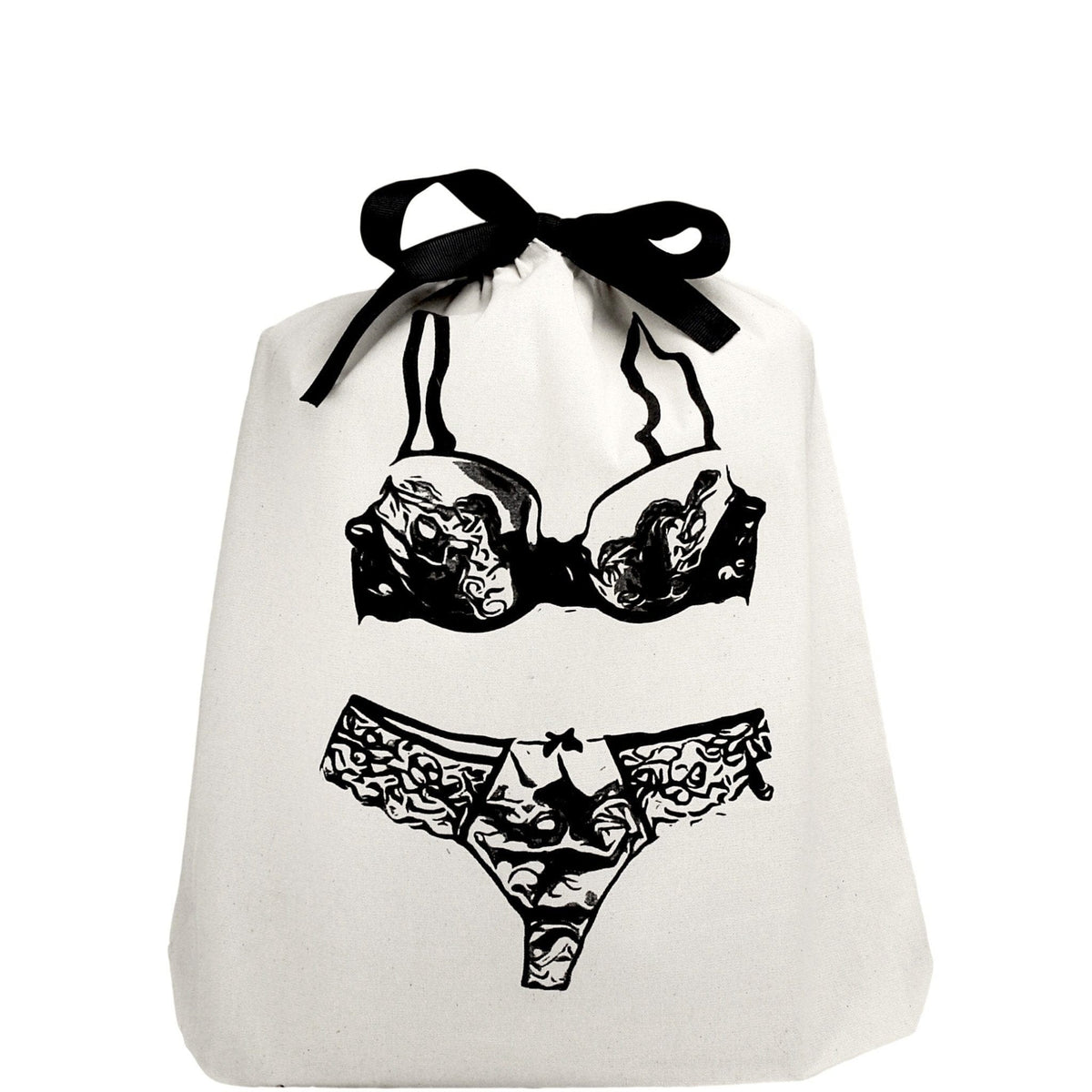 Lace Lingerie Travel Bag – Cream - Glamourous Grace