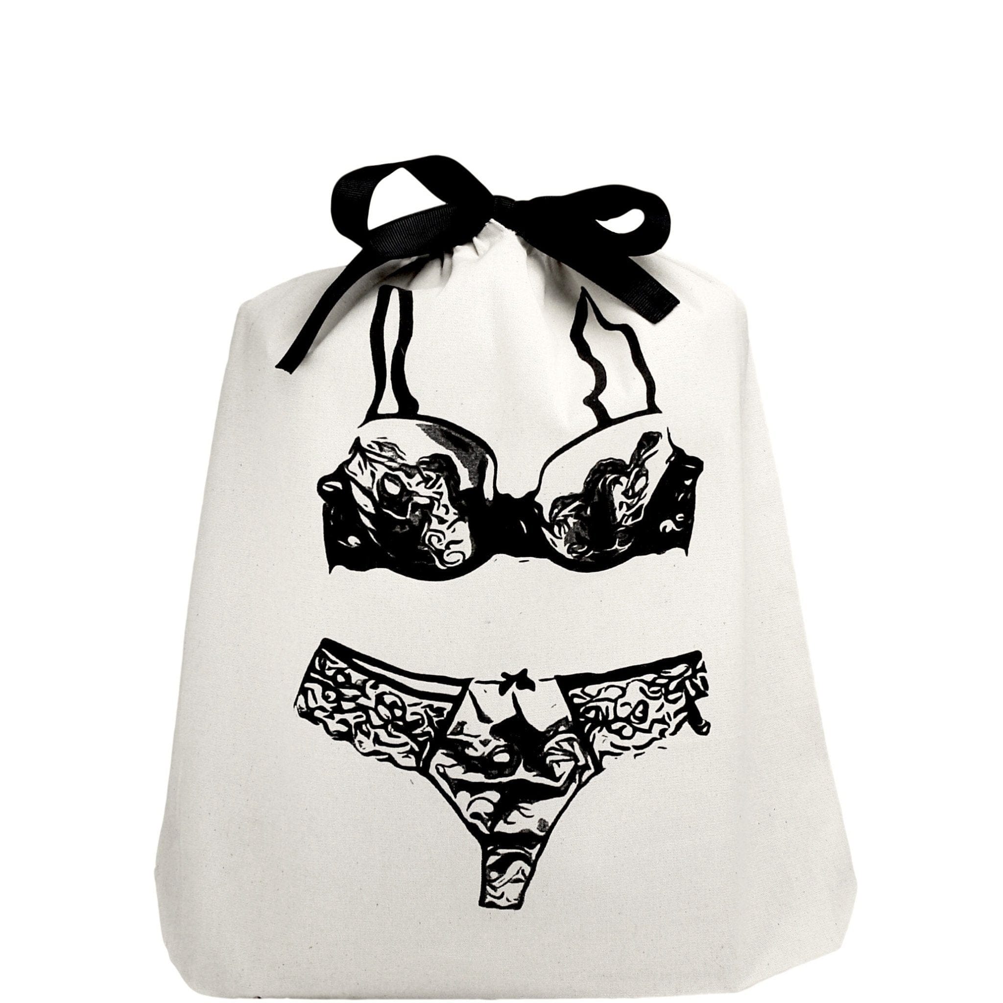 Lace Lingerie Travel Bag – Cream - Glamourous Grace