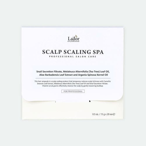 LADOR Scalp Scaling Spa Ampoule 15ml X 20ea - Glamourous Grace