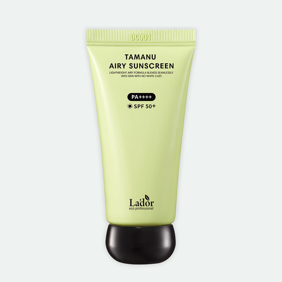 LADOR Tamanu Airy Sunscreen SP50+ PA++++ 50ml - Glamourous Grace