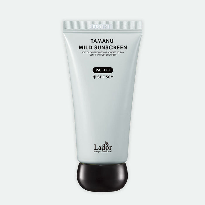 LADOR Tamanu Mild Sunscreen SPF50+ PA++++ 50ml - Glamourous Grace