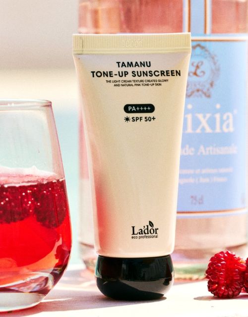 LADOR Tamanu Tone-Up Sunscreen SPF50+ PA++++ 50ml - Glamourous Grace