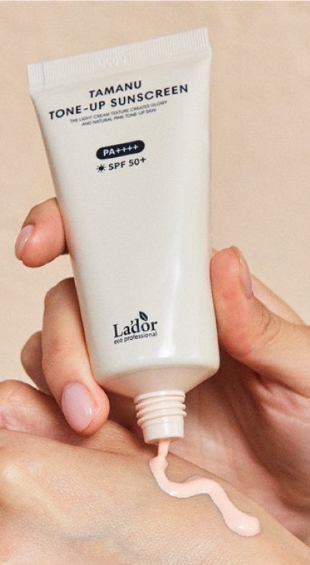 LADOR Tamanu Tone-Up Sunscreen SPF50+ PA++++ 50ml - Glamourous Grace