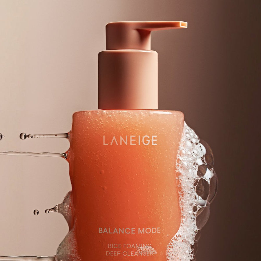LANEIGE Balance Mode Rice Foaming Deep Cleanser 250ml