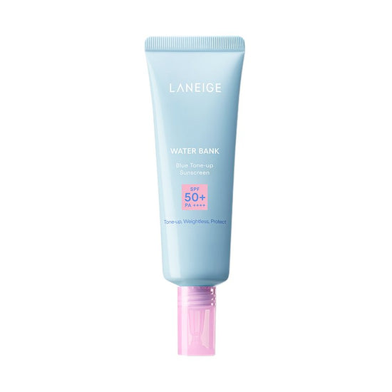 LANEIGE Water Bank Blue Tone-Up Sun Cream SPF50+ PA++++ 50ml - Glamourous Grace