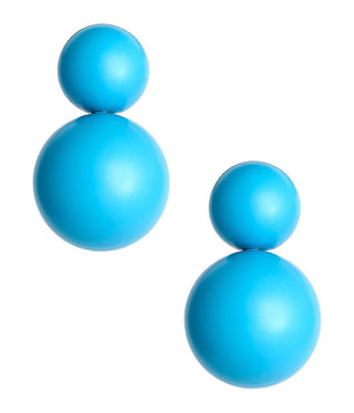 Large Audrey Stud Earring Turquoise - Belle of the Ball Collection - Glamourous Grace