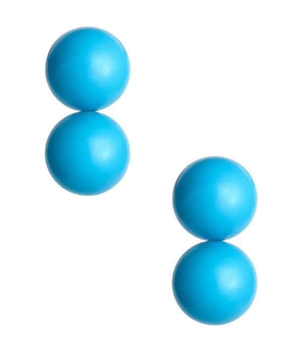 Large Belle Stud Earring Turquoise - Belle of the Ball Collection - Glamourous Grace
