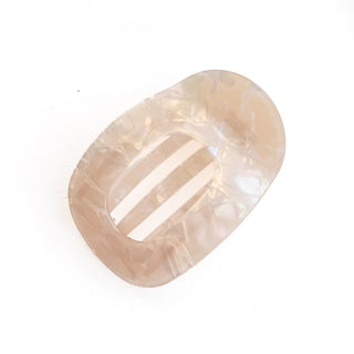 Large Flat Round Hair Clip