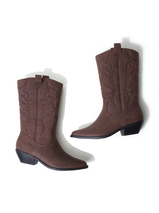 Lasso | Dark Chocolate Nubuck - Glamourous Grace