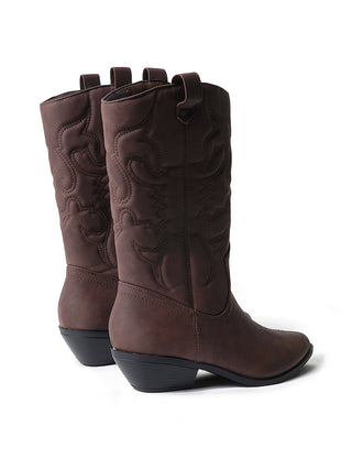 Lasso | Dark Chocolate Nubuck - Glamourous Grace