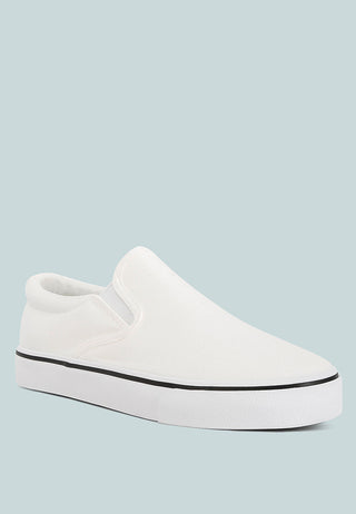 Laszlo Canvas Slip On Sneakers