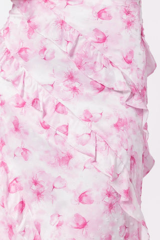 Laurel Skirt (White/Pink)