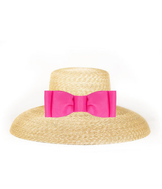 Lauren Hat - Flat Bow - Glamourous Grace