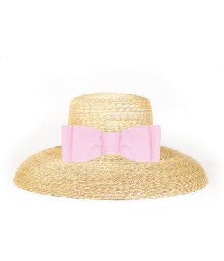 Lauren Hat - Flat Bow - Glamourous Grace