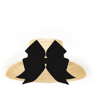 Lauren Hat - Fluffy Bow - Glamourous Grace