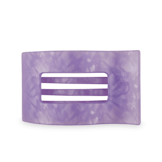 Lavender Mist Large Flat Rectangle Hair Clip - Glamourous Grace