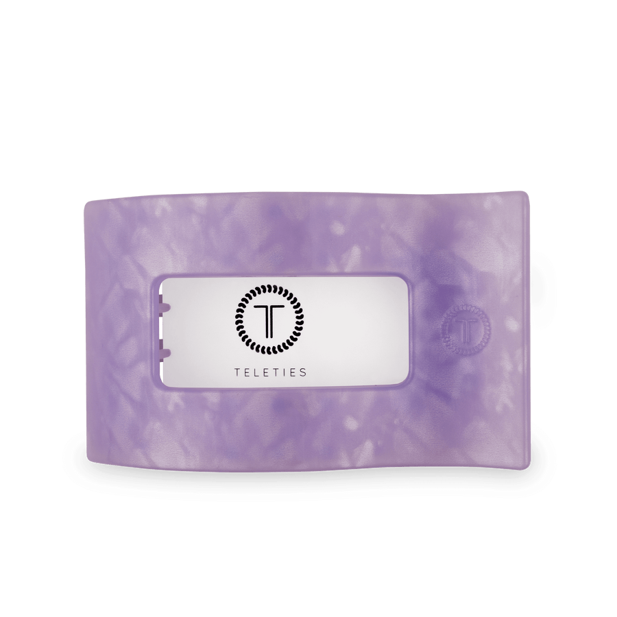 Lavender Mist Large Flat Rectangle Hair Clip - Glamourous Grace