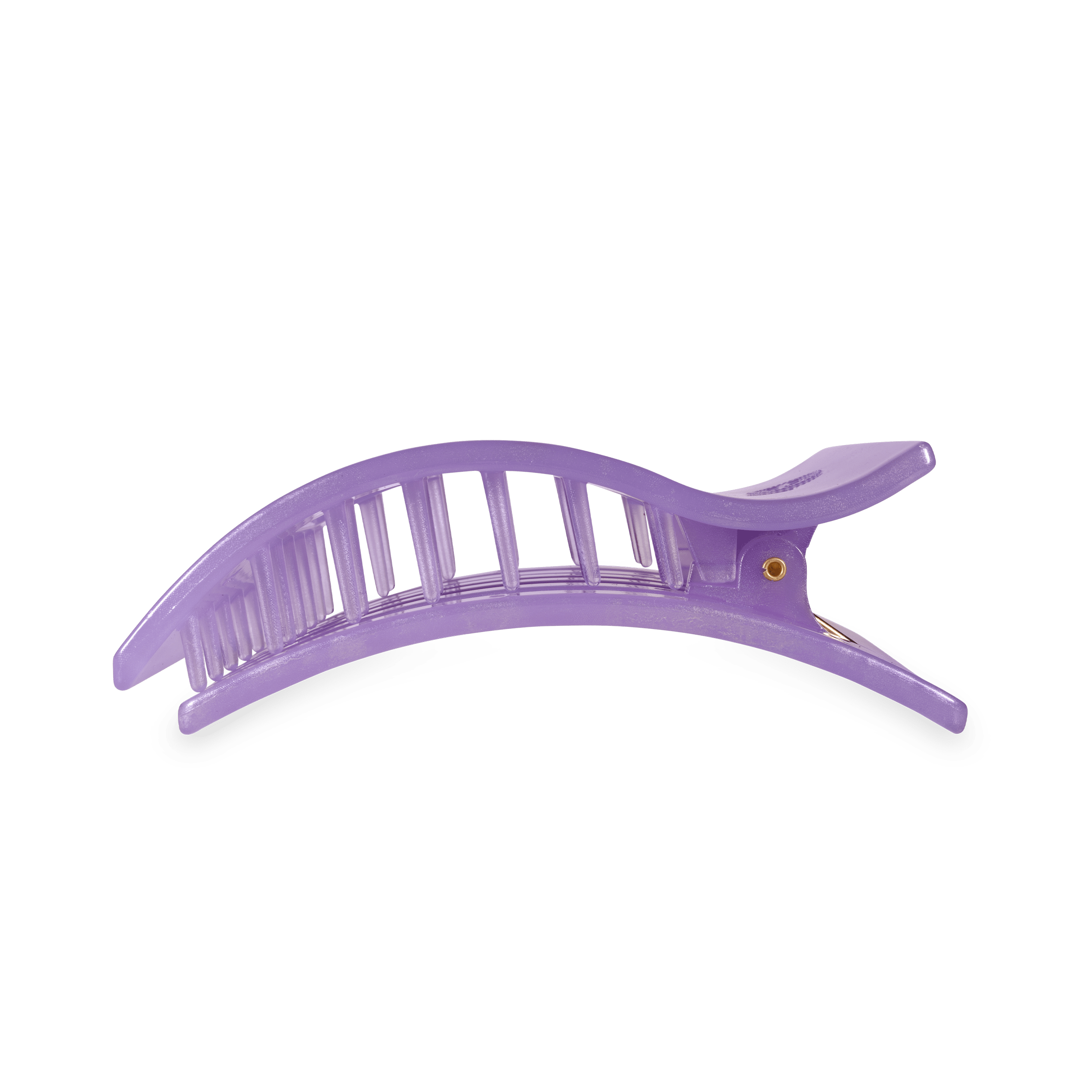 Lavender Mist Large Flat Rectangle Hair Clip - Glamourous Grace