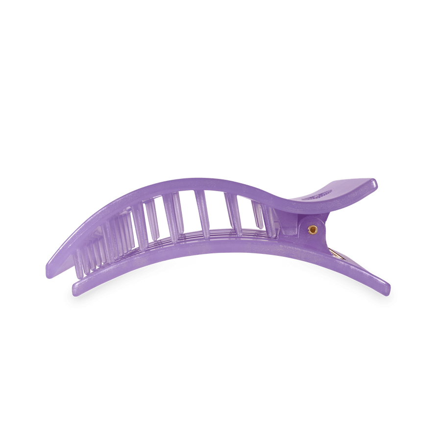 Lavender Mist Large Flat Rectangle Hair Clip - Glamourous Grace