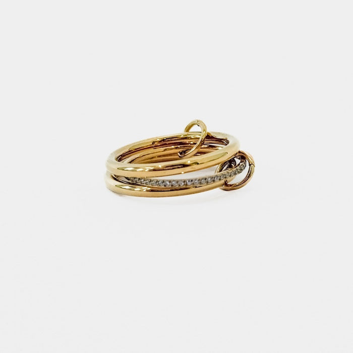 Layered In Diamonds Ring - WATERPROOF - Glamourous Grace