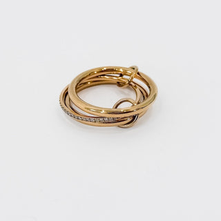 Layered In Diamonds Ring - WATERPROOF