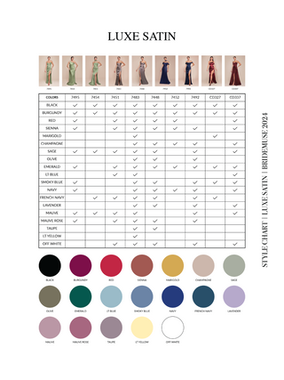 Ladivine 7454 Dress One Shoulder Luxe Satin Fitted Gown - Glamourous Grace