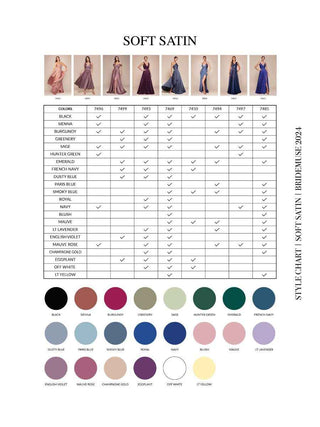Ladivine CD791 Dress Strapless Stretch Satin Fitted Gown with Slit - Glamourous Grace