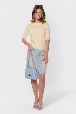 Leah Top (Light Yellow)