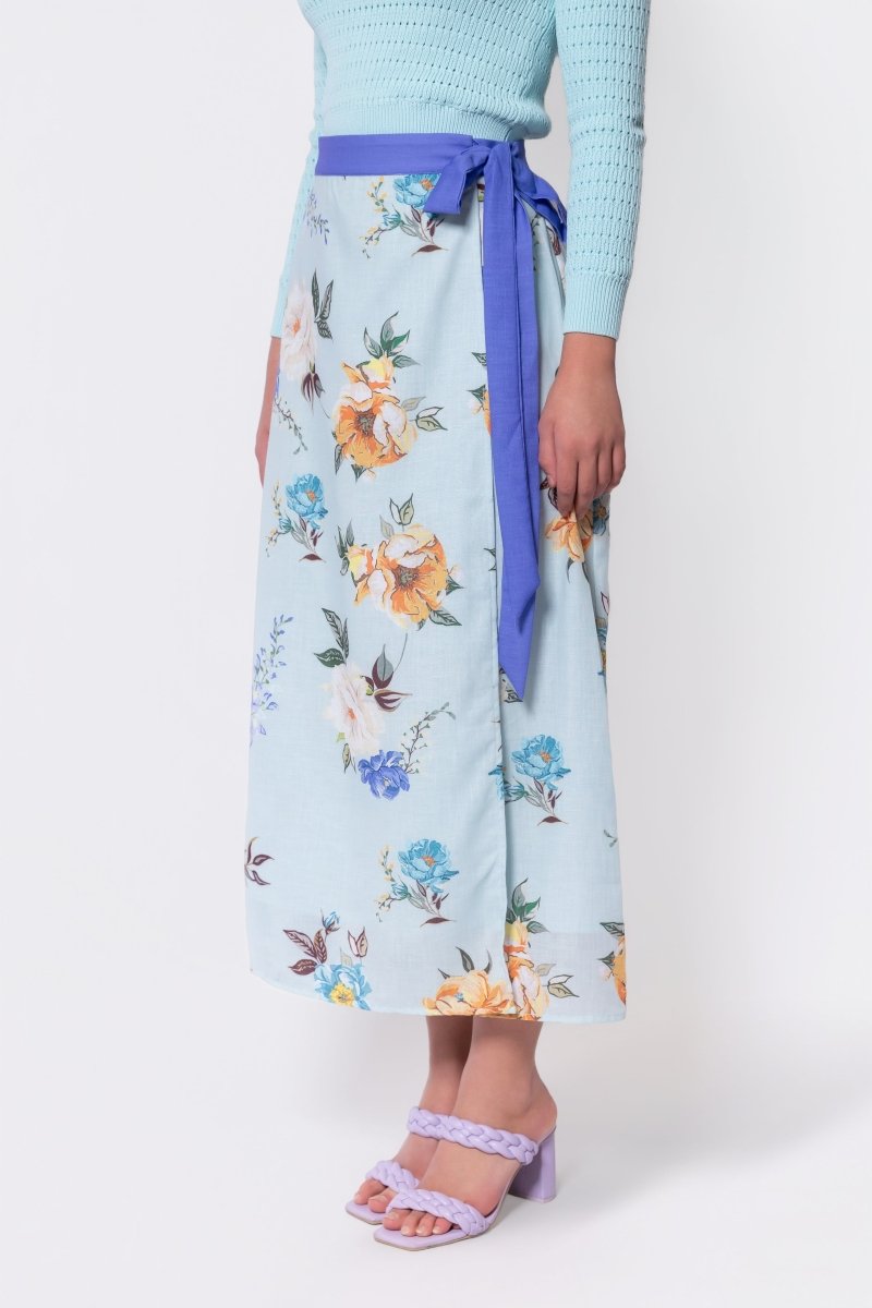 Leila Skirt (Mint Ground) - Glamourous Grace