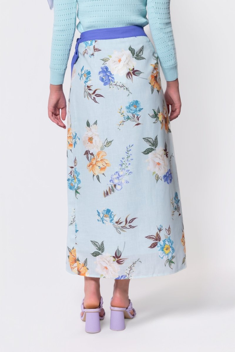 Leila Skirt (Mint Ground) - Glamourous Grace