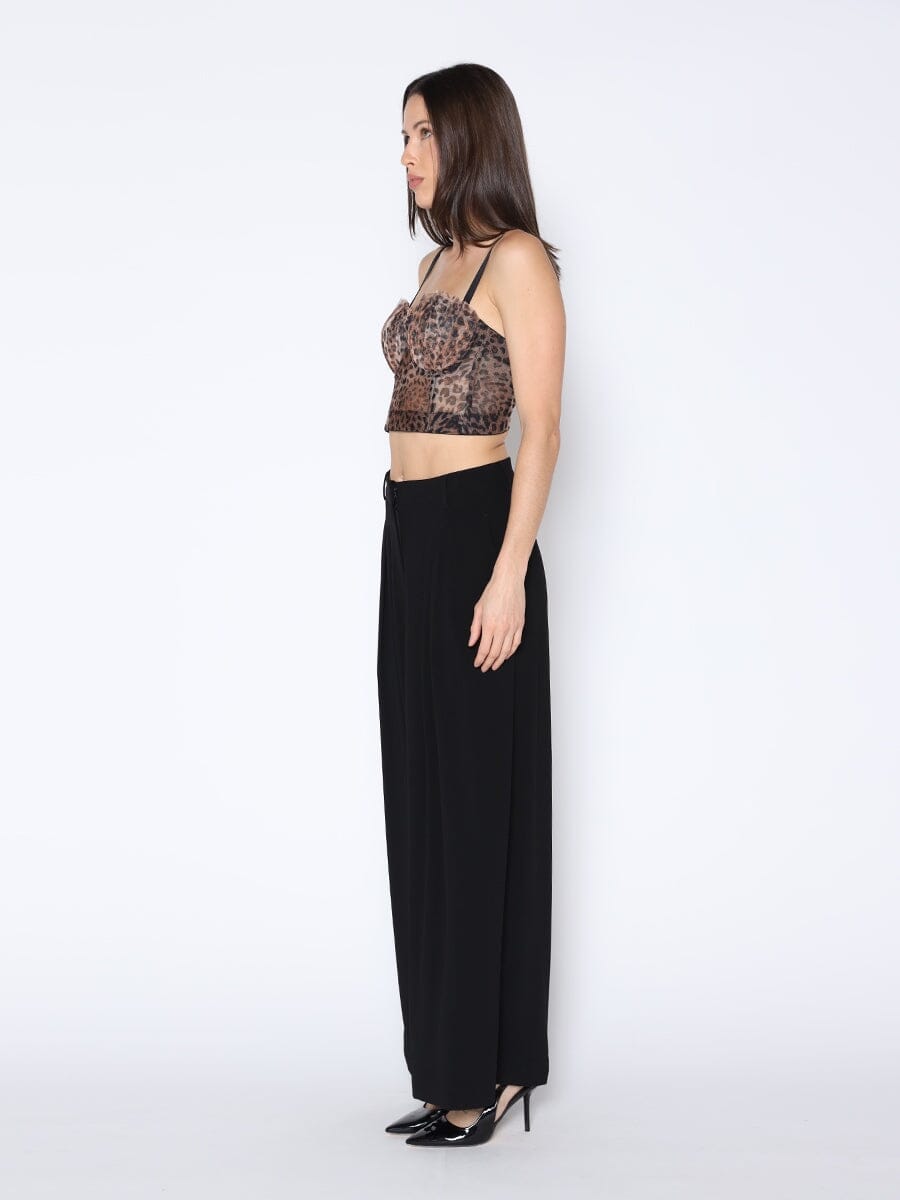 Leopard Print Bustier Top - Glamourous Grace