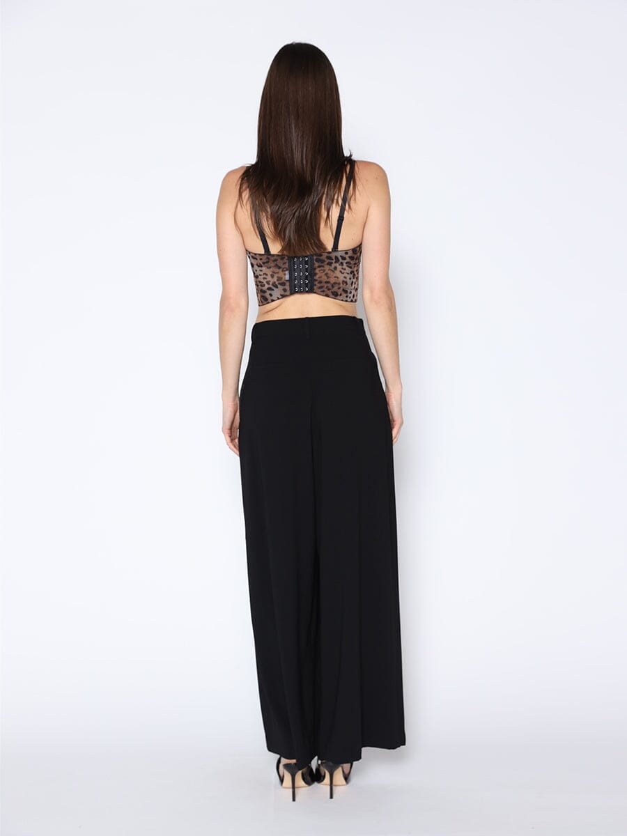Leopard Print Bustier Top - Glamourous Grace