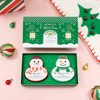 Let It Snow | Holiday Snowman Gift Set - Glamourous Grace