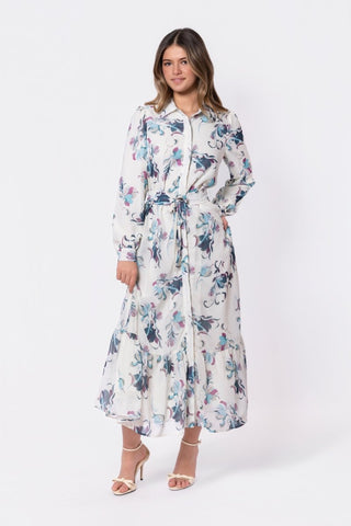 Lexi Dress (Ivory Ground)