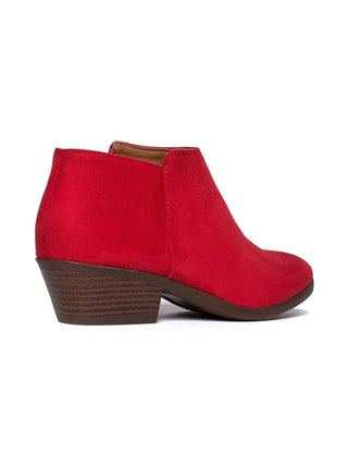 Lexy | Red Suede - Glamourous Grace