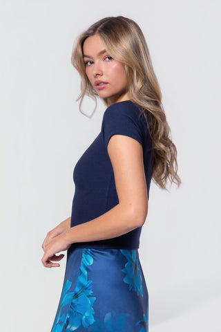 Lia Top (Navy)