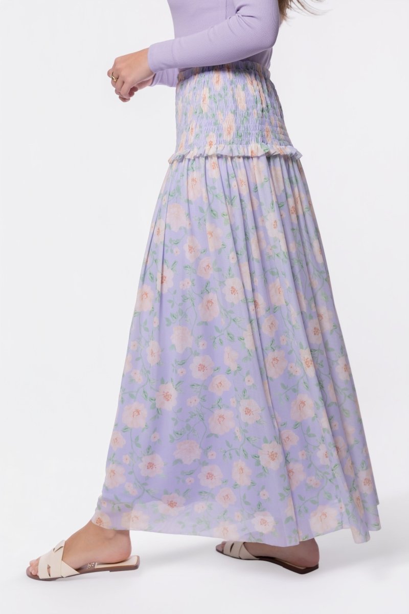 Liana Skirt (Light Lavender) - Glamourous Grace