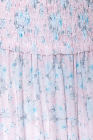 Liana Skirt (Pink /Blue)