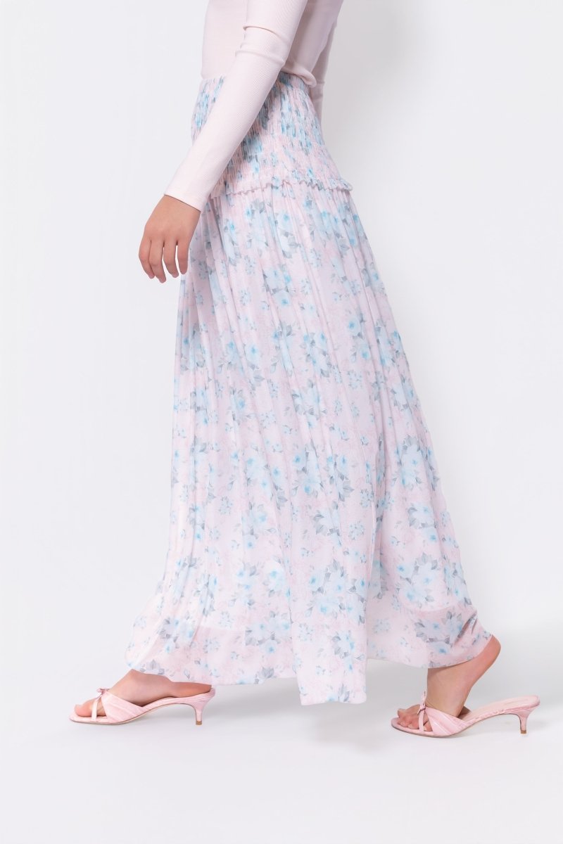 Liana Skirt (Pink /Blue) - Glamourous Grace