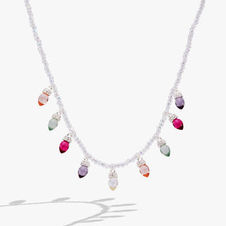 Christmas Muted Light Bulb Necklace