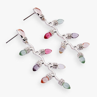 Christmas Muted Light Bulb Earrings