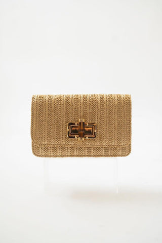 Lilly Clutch - Bamboo Toggle - Glamourous Grace