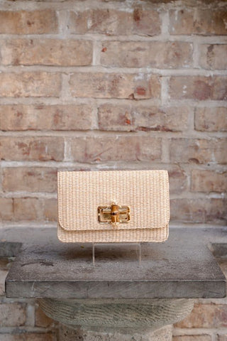 Lilly Clutch - Bamboo Toggle - Glamourous Grace