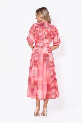 Linda Dress (Pink Multi)